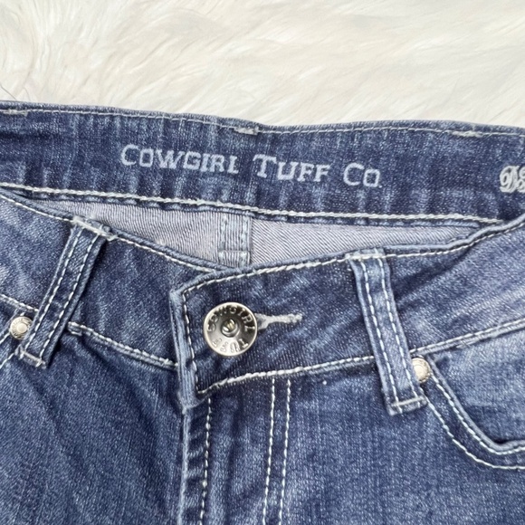 👖|•COWGIRL TUFF•| DFMI Dallas Straight Leg Jeans Size 27x33👖 - Picture 7 of 13